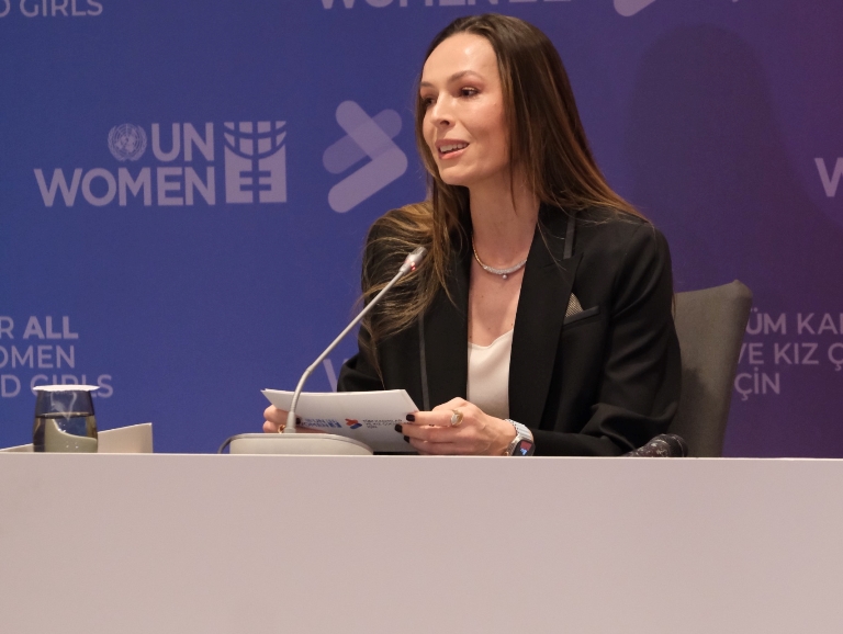Eda Erdem, Birlemi Milletler Kadn Biriminin  yi Niyet Elçisi Oldu